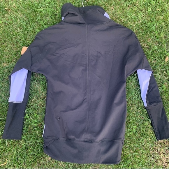 Lululemon Zip Track Colorblock Jacket Funnel Neck 4 - Picture 8 of 8